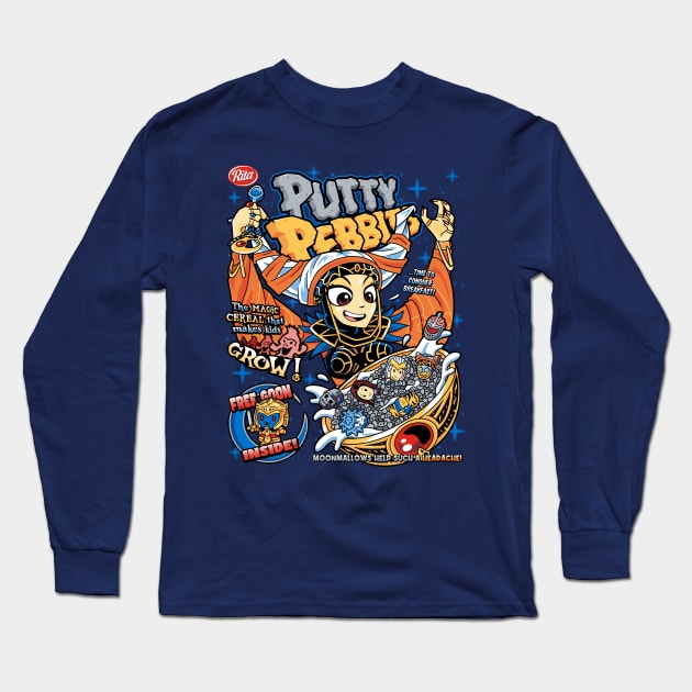Putty Pebbles Long Sleeve T-Shirt by PrimePremne